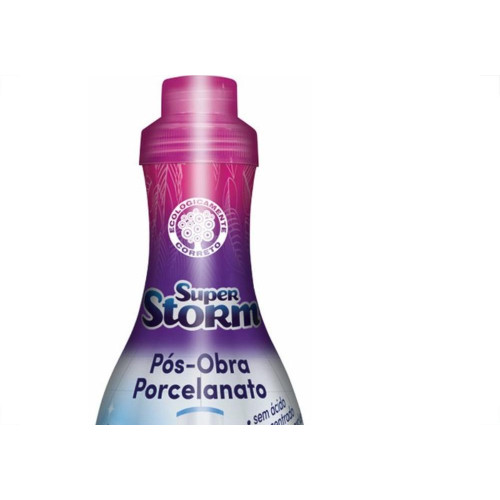 Limpeza Pos-Obra Porcelanato Superstorm 1L Pulvitec Fm039