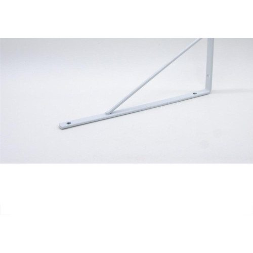 Suporte Prateleira Overtime Leve Branco 25Cm Peca 160002 - Kit C/12 