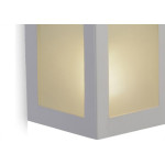 Arandela Ideal Aluminio Triangular Para 1E27 283 Branca 3461