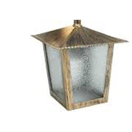 Arandela Ideal Aco Quadrada Parede L2B Bronze 2096