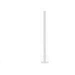 Poste Jardim Ideal Sextavado 1,76M P9 Branco Policarbonato 2272