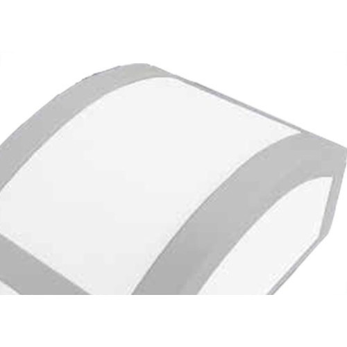 Arandela Ideal Policarbonato Para 1E27 4236 Branca 3423