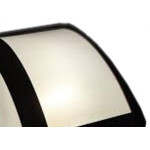 Arandela Ideal Policarbonato Para 1E27 4236 Preta 3424