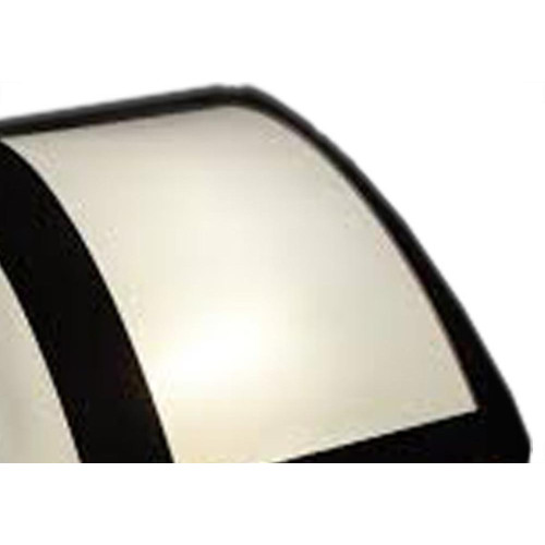 Arandela Ideal Policarbonato Para 1E27 4236 Preta 3424