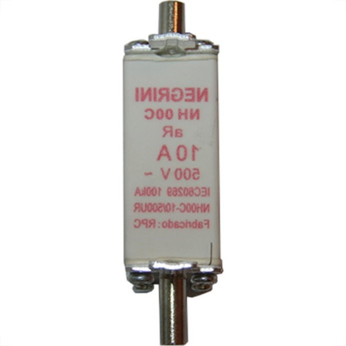 Fusivel Nh Negrini Ultra Rapido 00/ 10A Nh-Ooc-10/500Ur