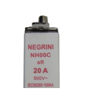 Fusivel Nh Negrini Ultra Rapido 00/ 20A Nh-00C-20/500Ur