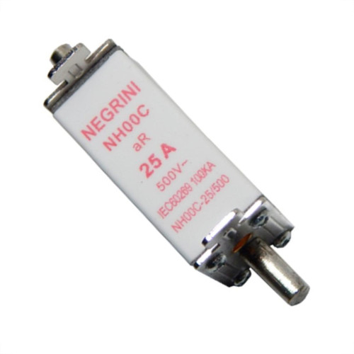 Fusivel Nh Negrini Ultra Rapido 00/ 25A Nh-00C-25/500Ur