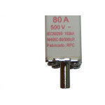 Fusivel Nh Negrini Ultra Rapido 00/ 80A Nh-00-80/500Ur