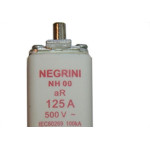 Fusivel Nh Negrini Ultra Rapido 00/125A Nh-00-125/500Ur