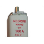 Fusivel Nh Negrini Ultra Rapido 00/160A Nh-00-160/500Ur