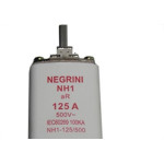 Fusivel Nh Negrini Ultra Rapido 01/125A Nh-1-125/500Ur