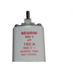 Fusivel Nh Negrini Ultra Rapido 01/160A Nh-1-160/500Ur