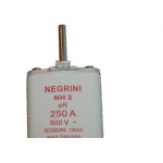 Fusivel Nh Negrini Ultra Rapido 02/250A Nh-2-250/500Ur