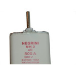 Fusivel Nh Negrini Ultra Rapido 03/500A Nh-3-500/500Ur