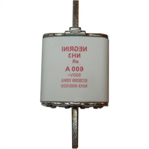 Fusivel Nh Negrini Ultra Rapido 03/600A Nh-3-600/500Ur - Kit C/3 