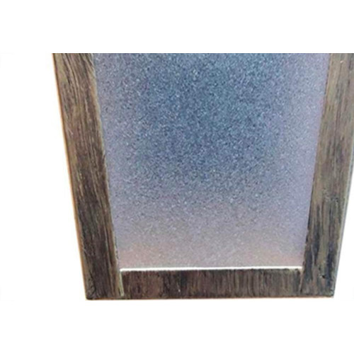 Arandela Ideal Aco Quadrada Sem Braco L15 Ouro Velho 4905