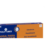 Massa Calafetar Polytubes Cinza 350G Filete Pulvitec Ua002