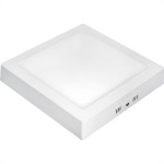 Luminaria Led Plafon Taschibra Externo Quadrado 18W 3000K 22Cm 