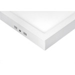 Luminaria Led Plafon Taschibra Externo Quadrado 18W 3000K 22Cm 