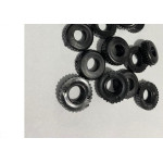 Porca Niple Lustre Spot Marcai Preta 20Pecas Psp