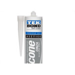 Cola Silicone Tekbond 280G Acetico Cinza 