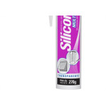 Cola Silicone Tekbond 270G Acetico Incolor Multiuso 