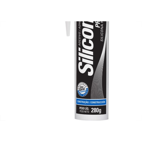 Cola Silicone Tekbond 280G Acetico Preto 