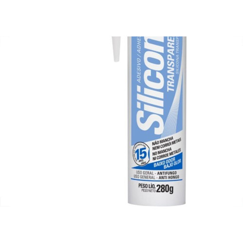 Cola Silicone Tekbond 280G Neutro Incolor 