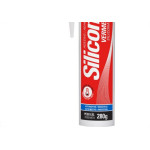 Cola Silicone Tekbond 280G Alta Temperatura Vermelha 