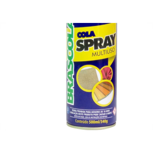 Cola Contato Spray Brascola 340G 