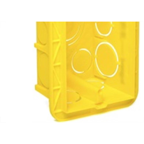 Caixinha Luz Plastica 4X2 Pial/Legrand Amarela 689034 - Kit C/32 