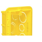 Caixinha Luz Plastica 4X2 Pial/Legrand Amarela 689034 - Kit C/32 
