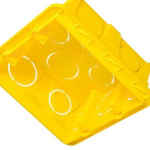 Caixinha Luz Plastica 4X4 Pial/Legrand Amarela 689035 - Kit C/16 