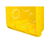Caixinha Luz Plastica 4X4 Pial/Legrand Amarela 689035 - Kit C/16 