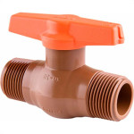 Registro Esfera Pvc Viqua Rosca Externa 3/4'' 