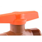 Registro Esfera Pvc Viqua Rosca Externa 3/4'' 
