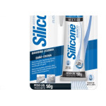 Cola Silicone Tekbond 50G Acetico Branca Com Blister 