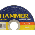 Disco De Corte Para Inox Hammer 4.1/2''X1.0Mm Gydi1000