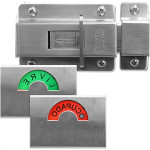 Fechadura Trinco Wc Livre/Ocupado Cromado Silvana 96889