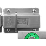 Fechadura Trinco Wc Livre/Ocupado Cromado Silvana 96889
