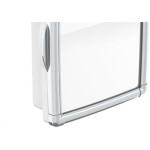 Armario Plastico Valeplast Externo 33X36 Branco /Cromado 68.032