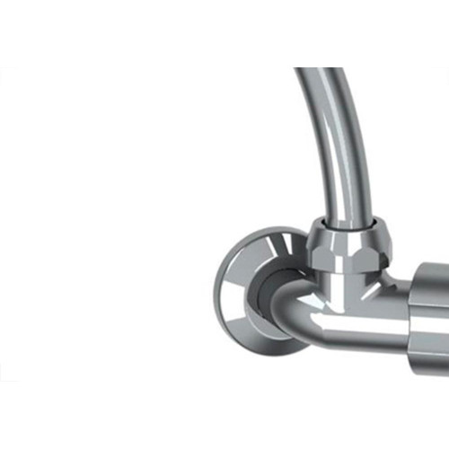 Torneira Abs Bica Movel Parede Valeplast Cromada Veneza 47.028