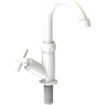 Torneira Abs Bica Movel Lavatorio Valeplast Branca Siena 47.033