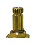 Reparo Higiban Torneira Latao 1/4V Esquerdo Vermelho 271251