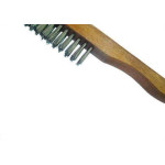 Escova Aco Inebras 1777/3 Carbono Profissional Com Cabo 6709