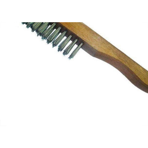 Escova Aco Inebras 1777/3 Carbono Profissional Com Cabo 6709