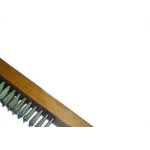 Escova Aco Inebras 1777/3 Carbono Profissional Com Cabo 6709