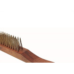 Escova Aco Inebras 1777/3 Latonada Profissional Com Cabo 6556