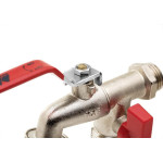 Torneira Esfera Maquina/Tanque Brazhu Zamac 1/2X3/4 2054