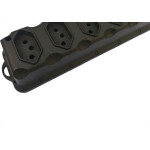 Filtro Linha Asantos Plastico 5 Tomadas Bivolt Com Fusivel 3045